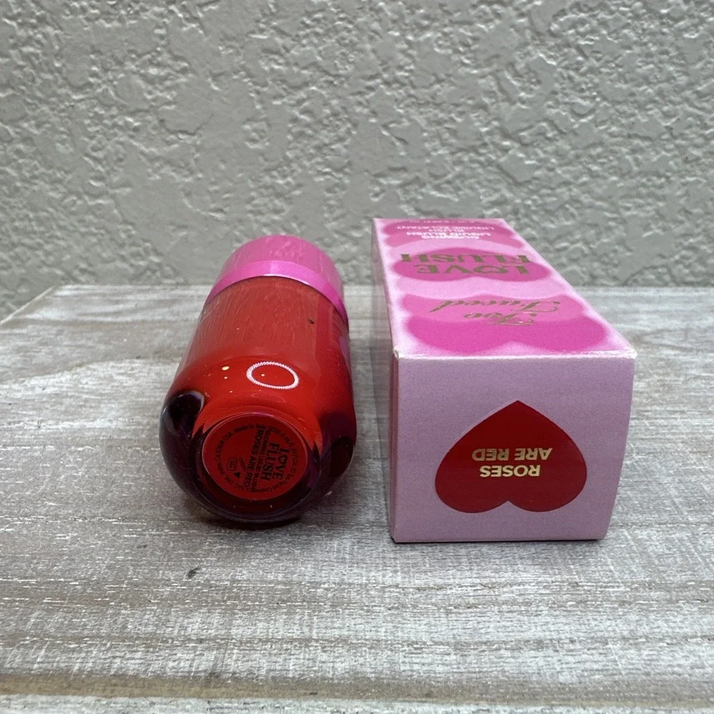 $18 🌙 Too Faced Love Flush Glowing Liquid Blush, Roses Are Red NEW